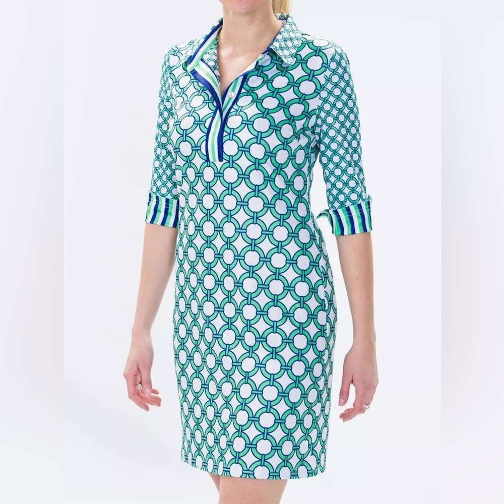 Gretchen Scott Everywhere Jersey Stretch Dress Size M Effortless Chic Polished